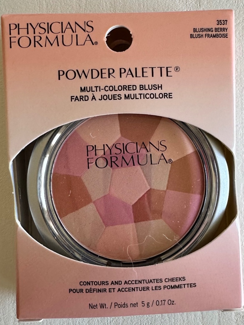 Physicians Formula Powder Palette Blush Blushing Berry 3537 Multi-Colored New
